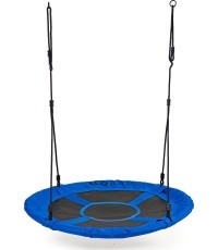 Садовые качели гнездо аиста 100 см синие ECOTOYS