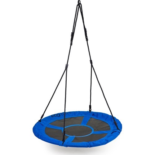 Садовые качели гнездо аиста 100 см синие ECOTOYS