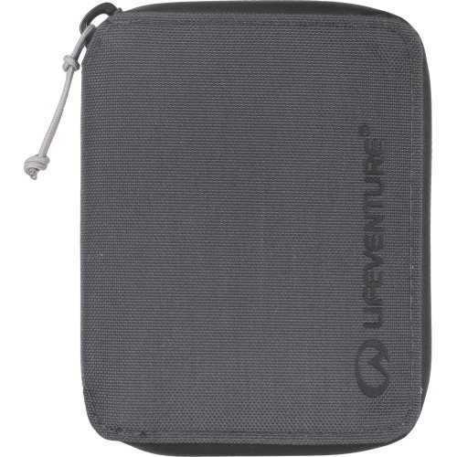 Maks Lifeventure RFiD Bi-Fold Recycled - Tumši pelēka