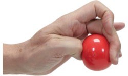Мячик для тренировки кисти Freeball Maxi 5,5 см - Синий