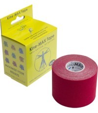 Красный кинезиотейп Kine-MAX Super Pro Cotton