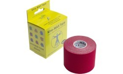 Красный кинезиотейп Kine-MAX Super Pro Cotton