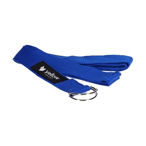 Синий ремень для йоги YellowSTRAP