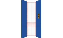 FRAME PADS FOR DOUBLE MINI-TRAMPOLINES - THE PAIR