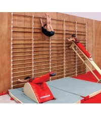 Koka gimnastikas siena, 5 personu komplekts - garums 403 cm