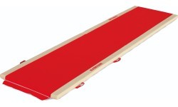 Salokāms akrobātikas celiņš ar sānu stiprinājuma joslām 400 x 100 x 5 cm