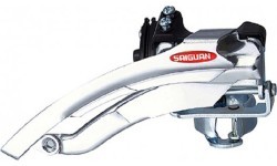 Priekšējais pārslēdzējs Saiguan FD QD-23A // 3x7/8 ātrumi, Dual-Pull, 42T-48T, 28.6/31.8/34.9 mm