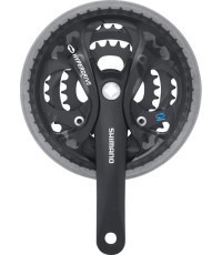 Priekšējais zvaigznītes bloks Shimano FC-M361, 3x7/8 pārn., 48-38-28T, 175mm