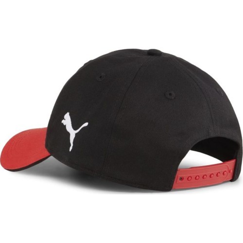 Puma Acm Fan BB cepure, melna/sarkana 025035 02