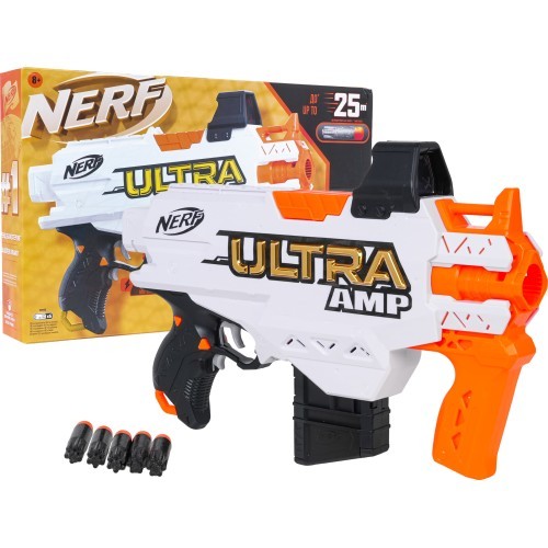 NERF Ultra AMP blasteris ar bultiņām