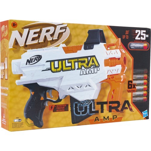 NERF Ultra AMP blasteris ar bultiņām