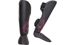 Joya Essential Shinguards melni rozā
