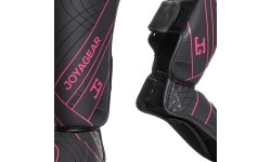 Joya Essential Shinguards черно-розовые