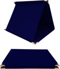 Коробочка Z2743/1 синяя 19,4x25,2x1,2 см
