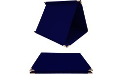 Коробка Z2743/0 синяя 21,3x28x1,2см