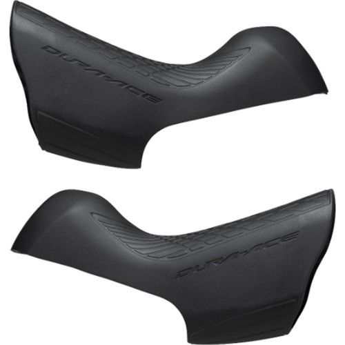 Shimano Dura-Ace ST-R9100 bremžu/pārnesumu sviru gumijas, melnas