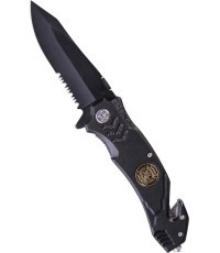 Одноручный нож Black «Fire Brigade»