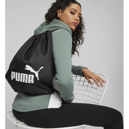 Сумка для обуви Puma Phase Gym Sack чёрная 079944 01