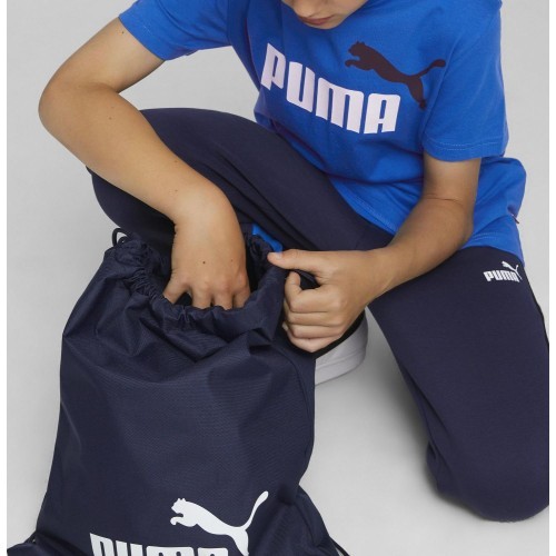 Сумка для обуви Puma Phase Gym Sack, тёмно-синяя, 079944 02
