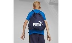Сумка для обуви Puma Phase Gym Sack, тёмно-синяя, 079944 02