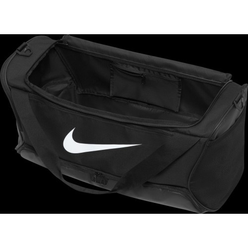 Спортивная сумка Nike Brasilia M Duff 9.5 (60L) чёрная DH7710 010