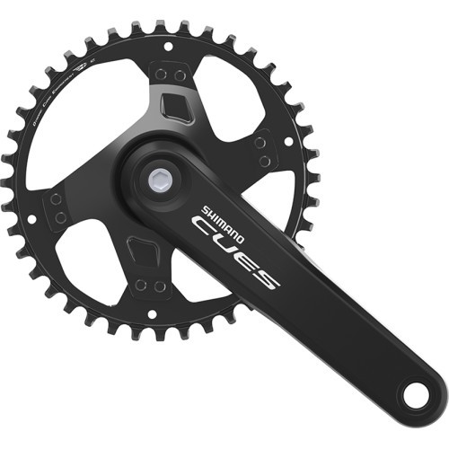 Priekšējais zvaigznītes bloks Shimano CUES FC-U4000-1, 9/10/11 ātrumi, 175 mm, 40T