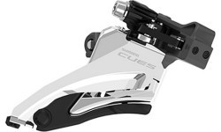 Priekšējais pārslēdzējs Shimano CUES P-FD-U6000-M // 2x10/11 ātrumi, Double Side Swing, 28.6/31.8/34.9 mm