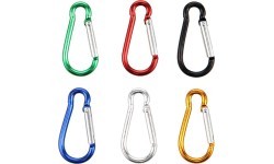 NC1700 CARABINER SET 6 PCS NILS CAMP