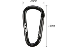 NC1710 CARABINER SET 2 PCS NILS CAMP