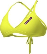 Женский верх купальника W Team Tie Back Solid Soft Green 34 - 650