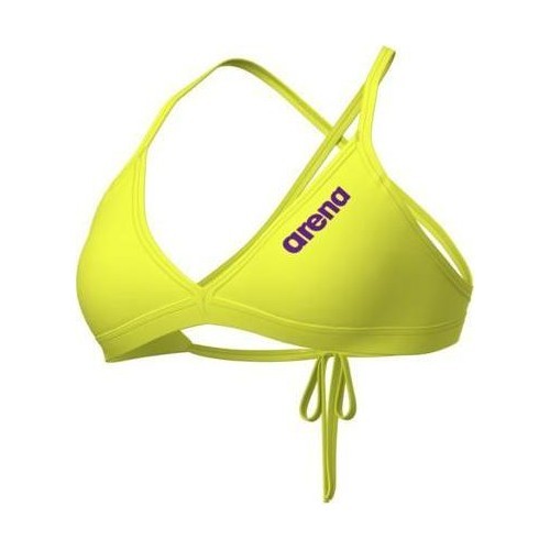 Женский верх купальника W Team Tie Back Solid Soft Green 34 - 650