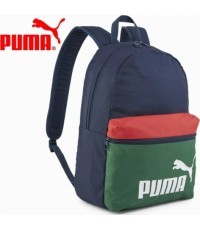 Рюкзак Puma Phase Backpack Colorblock синий зелёный красный 090468 01