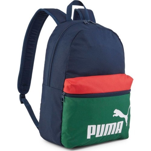 Puma Phase Backpack Colorblock Blue Green Red 090468 01