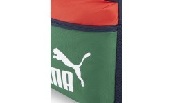 Puma mugursoma Phase Backpack Colorblock zila zaļa sarkana 090468 01