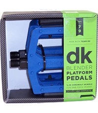 DK BMX pedāļi, 1/2 CR-MO ass (zili)