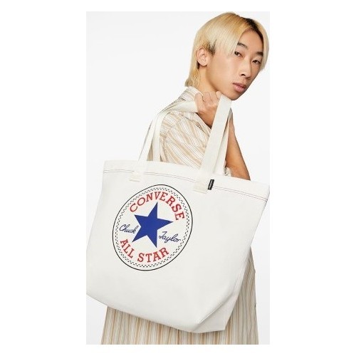 Сумка Converse Canvas Tote Egret/Converse Blue White 10023817 A01