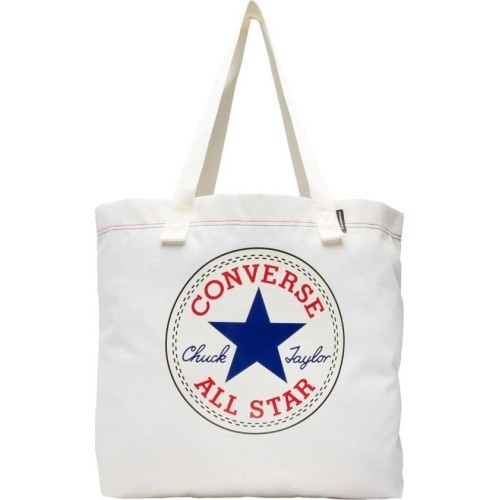 Converse auduma soma Canvas Tote Egret/Converse Blue White 10023817 A01