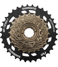 Aizmugurējais zvaigznīšu bloks SHIMANO TZ500 14-34T (uzskrūvējams, 7 ātrumu)