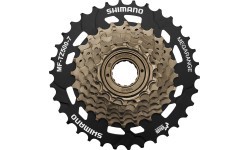 Rear freewheel SHIMANO TZ500 14-34T (screw-on, 7-speed)