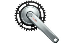Передняя система Shimano Nexus FC-C6000, 1 скорость, 38T, 170мм (серебристый)