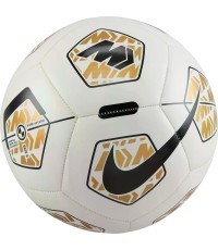 Nike Merc Fade futbola bumba, melna/balta/zelta, FB2983 102
