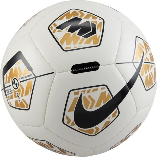 Nike Merc Fade futbola bumba, melna/balta/zelta, FB2983 102