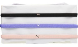 Puma AT Sportbands Women's Headband Pack Black Pink Purple 053491 06