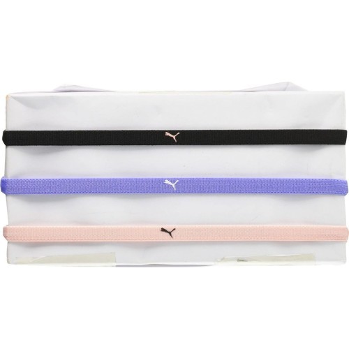 Puma AT Sportbands sieviešu galvas saite, komplekts, melna rozā violeta 053491 06