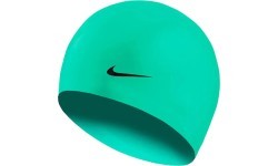 Nike silikona peldēšanas cepure pusaudžiem, zaļa TESS0106 366
