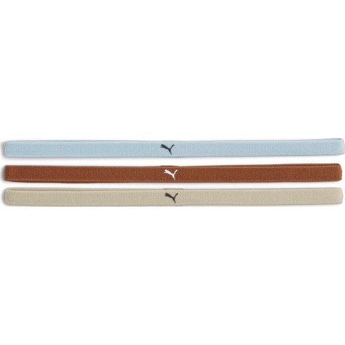 Puma AT Sportbands women's headbands (3pcs) Cream Blue Brown 053491 24
