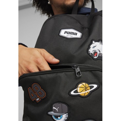Puma Patch Backpack Black 090344 01