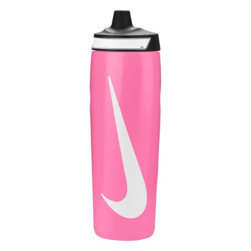Nike ūdens pudele Refuel Bottle Grip 24oz, melna/rozā