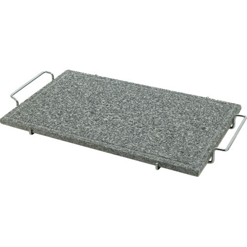 Гранитная плита для гриля GRANIT XL с желобом и держателем 50x30x1,65 см