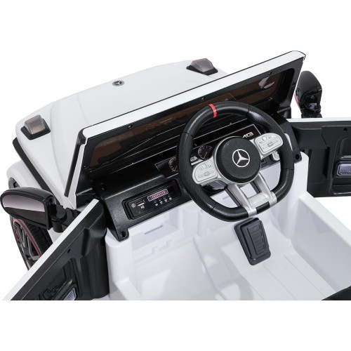 Электромобиль Mercedes G63 AMG LIFT, белый